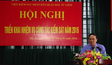 VKSND quận Bắc Từ Liêm tổ chức Hội nghị triển khai nhiệm vụ công tác...